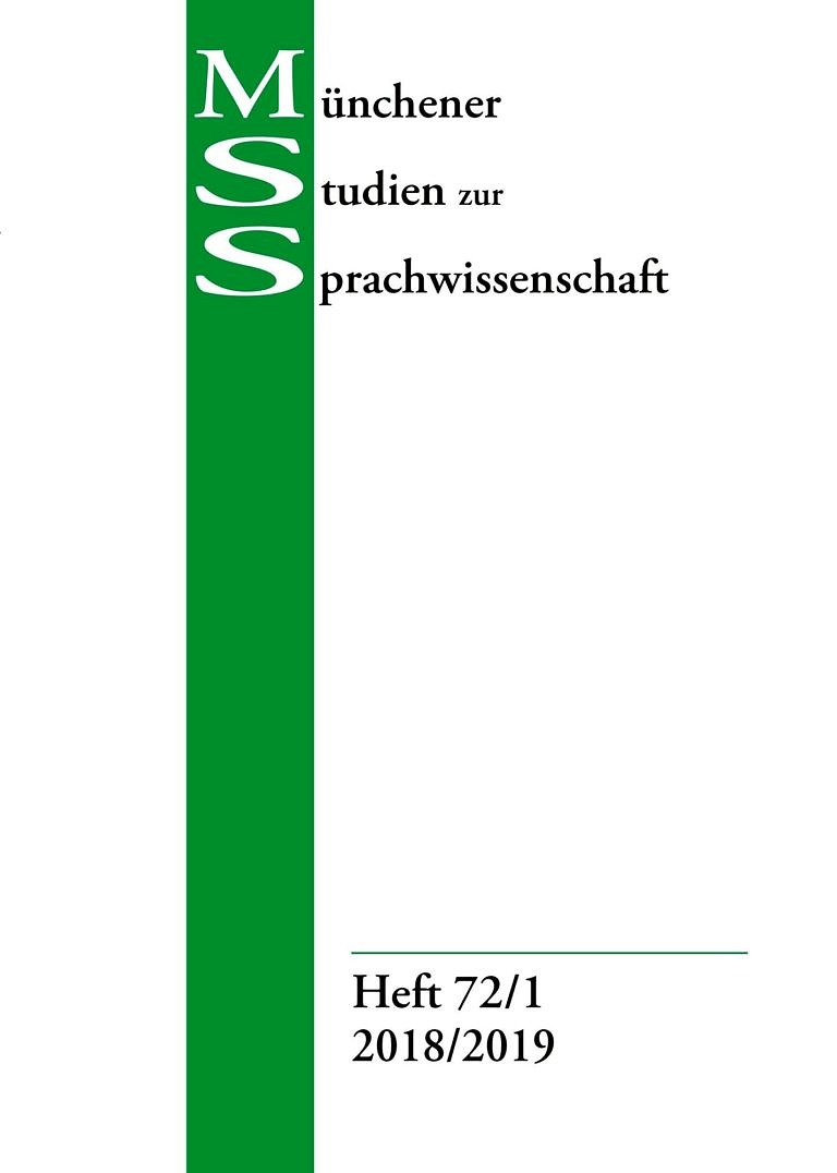 Neuerscheinungen: MSS 72/1, 72/2 und 73/1