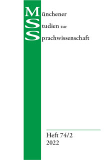 Zum Artikel "Neuerscheinung: MSS 74/2"